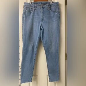 Gap Universal Jegging High Rise Light Indigo Wash Women's Denim Jeans Size 34/18